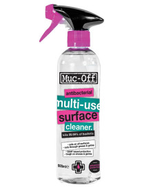 Limpiador superficies antibacterial muc-off 500ml.