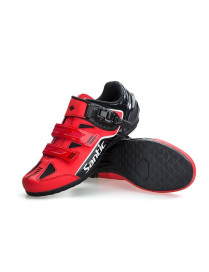 Zapatillas santic lockless rojo negro 42 26cm