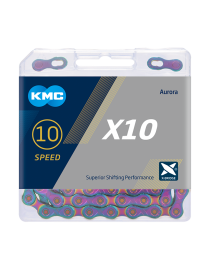 Cadena kmc x10 aurora 10v.