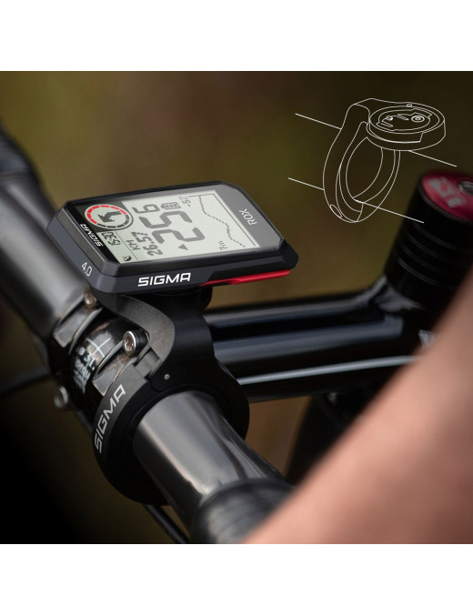 Ciclocomputador sigma rox 4.0 sensor set