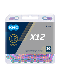 Cadena kmc x12 aurora 12v.