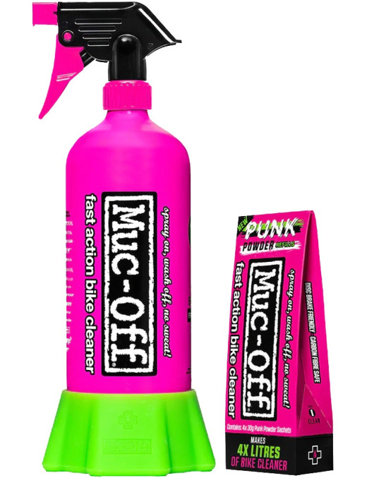 Pack muc-off bottle for life + 4 sachets