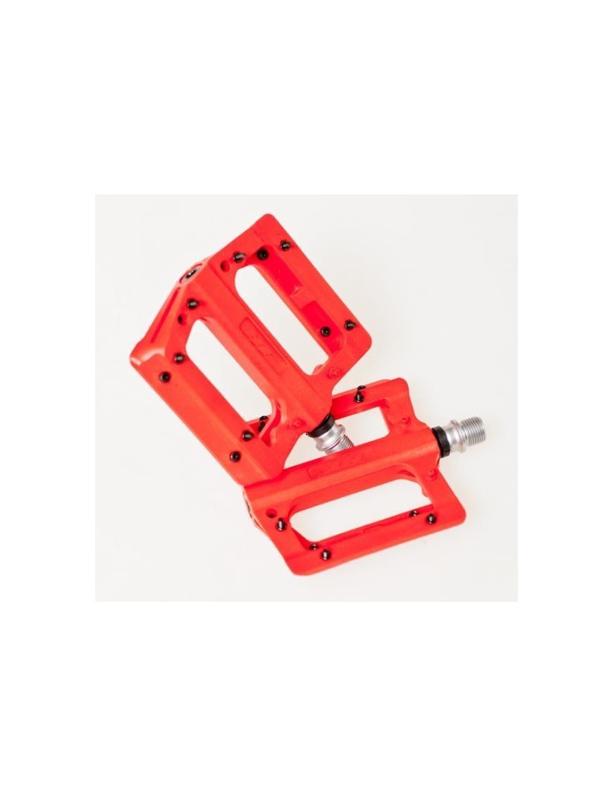 Pedal plastico eje cromo sellado