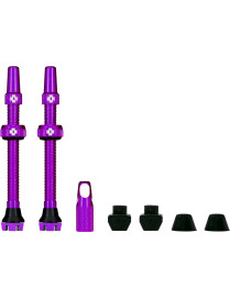 Kit valvulas muc-off tubeless 60mm purpura