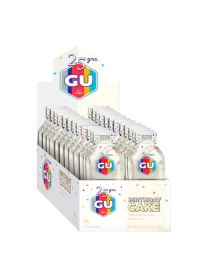 Gu Box Energy Gel, Birthday Cake (24 unid)