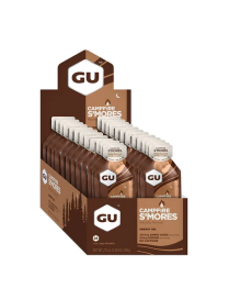 Gu Box Energy Gel, Campfire S'Mores (24 unid)
