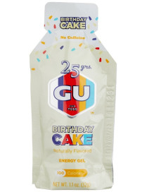 Pack 10 gel Gu Box Energy Gel, Birthday Cake
