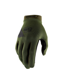 Guantes 100% Ridecamp Army Green/Black