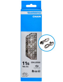 Cadena Shimano LG500 10-11 velocidades 126 links
