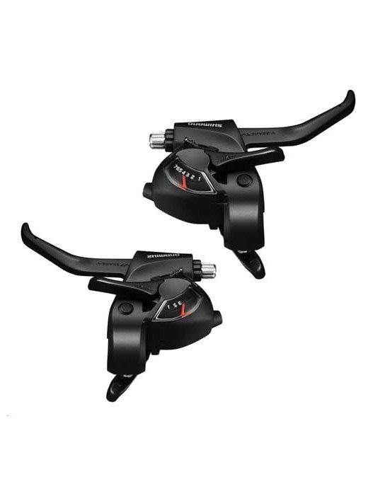 Manillas cambio freno shimano st tx800 8v. negras
