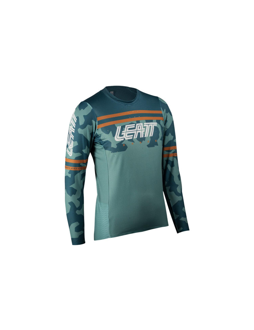 Jersey Leatt MTB Mujer Gravity 4.0 V25 Lagoo