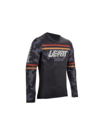 Jersey Leatt MTB Gravity 4.0 V25 Negro