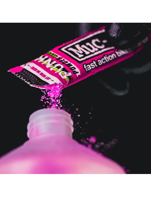Muc-Off Punk Powder Bike Cleaner Un (1 Sachet) (20561) (Equivale A Un Lt De Limpiador)